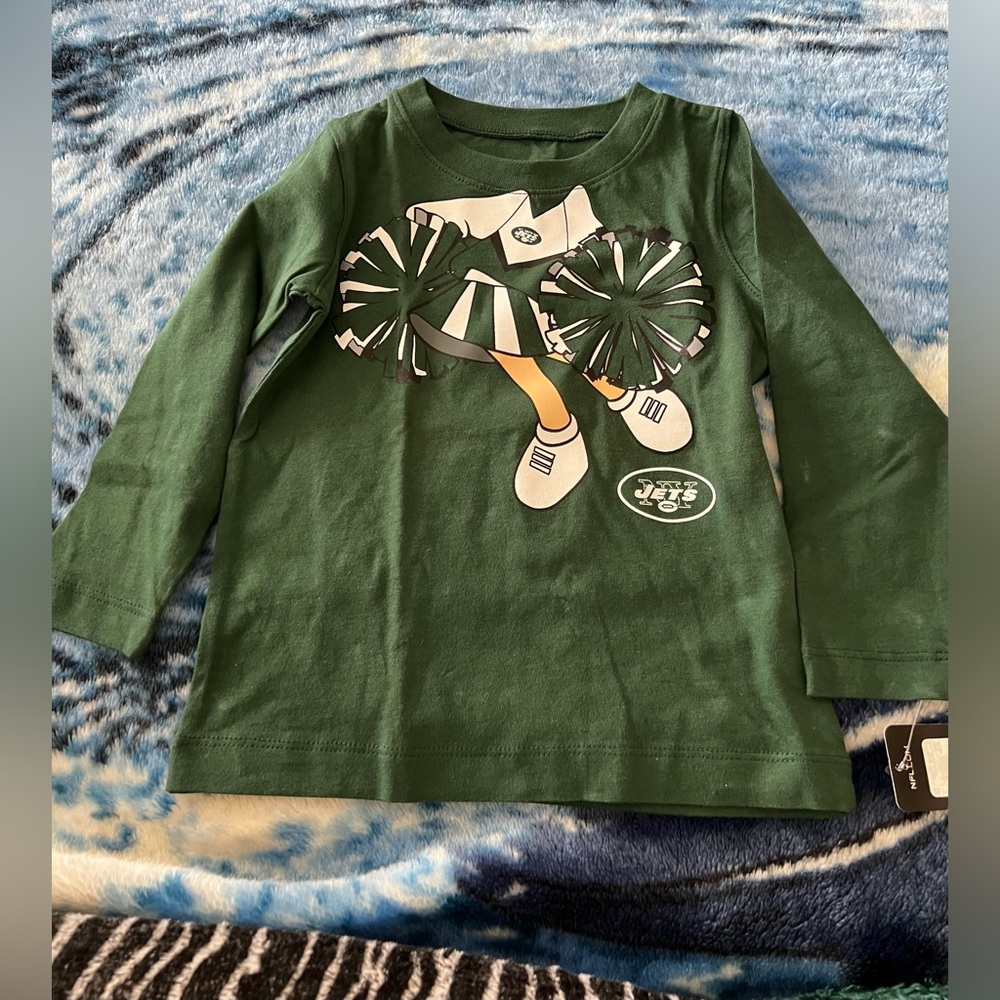 Kid’s NY Jets Cheerleader T-Shirt